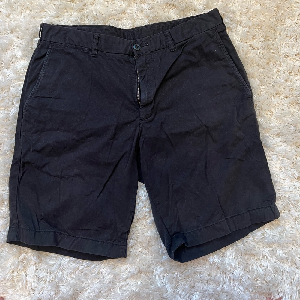 Navy Blue Cotton Uniqlo Shorts